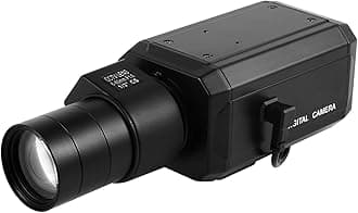 Vanxse CCTV 1/3 CCD HD 960H Auto Iris 1000tvl 6-60mm F1.6 Varifocal Lens Bullet Box Camera Surveillance Indoor/Outdoor Security Camera