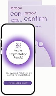 Proov PdG - Progesterone Metabolite – Test | Only FDA-Cleared Test to Confirm Ovulation Quality at Home | 2 Cycle Pack | Works Great with Ovulation Tests | 10 PdG Test Strips