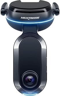 iQ 2K Smart HD Dash Cam Pro with 64G Micro SD Card Bundle, 1080p High Definition Dual Dashcam Front and Rear with Smart Sense Parking, Emergency SOS, and Roadwatch AI