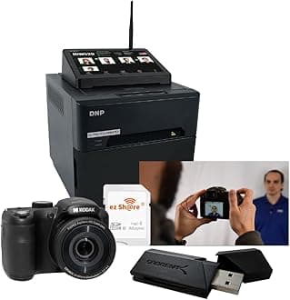 DNP ID Photo Printer System with Pixpro Camera and Wireless LCD Console