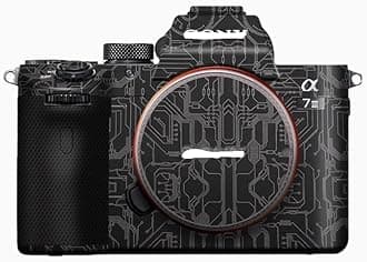 Camera Decal Skin for Sony A7M3 3M Material Sticker Waterproof Camera ProtectorCircuit Gold