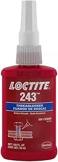 SEPTLS4421329467 - Loctite 243 Medium Strength Blue Threadlockers - 1329467