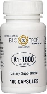 Bio-Tech - K1-1000 (Vitamin K-1) 100 Capsules