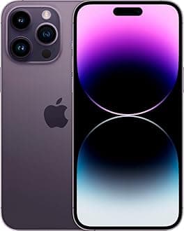 Apple iPhone 14 Pro, 512GB, Deep Purple - Unlocked (Renewed Premium)