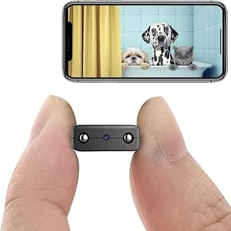 Spy Camera 1080P Indoor Hidden Camera Wireless, Mini Cameras, Home Security Cameras with Motion Detection, Night Vision, App Control Door SpyCamara
