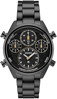Men's Black Dial Stainless Steel Band Prospex Speedtimer Limited Edition Chronograph Solar Quartz Watch, Casual, Classic, Diver