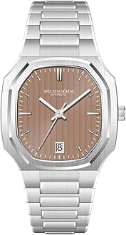 Specht & Söhne Watches for Men 37MM Miyota 8215 Automatic Mechanical Watch Stainless Steel Sapphire Crystal Waterproof