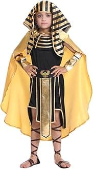 DSplay Boys Egyptian Pharaoh Costume Cosplay Kids Halloween
