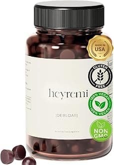 Debloat Gummies – Fast Bloating Relief for Women, Apple Cider Vinegar + Dandelion Root + Green Tea- Digestive Support, Less Gas, Reduce Water Retention-Vegan Non-GMO – 60 Gummies