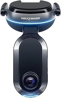 NEXTBASE iQ 1K Smart HD Dash Cam Pro with 4G/LTE and GPS, 64G Micro SD Card Bundle, 1080p High Definition Dual Dashcam Front & Rear with Smart Sense Parking, Emergency SOS, and Roadwatch AI