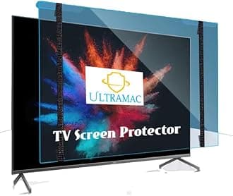 ULTRAMAC 40 inch 3mm Acrylic TV Screen Guard | 9H Hardness | Scratch & Splash Resistant | ISO Certified Protection with Ultra HD Clarity