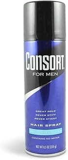 Consort Hair Spray for Men, Extra Hold, 8.3-Ounce