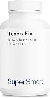 Supersmart - Tendo-Fix 750 mg Per Day - Increases Joint Mobility with Collagen | Non-GMO & Gluten Free - 90 Vegetarian Capsules
