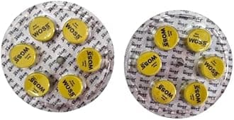 Woss Cream Pack Of 12 (Yellow, 12 X 1.5 G) Tiger King