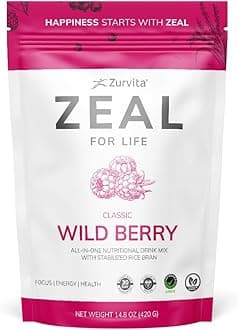 Zurvita - Zeal for Life 30-Day Wellness Bag - Wild Berry (Classic) - Nutritional Supplement for Vitality, Immunity, and Wellness - 420 Grams