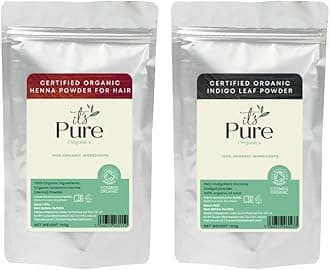 Natural Hair Dye - Organic Henna & Indigo Hair Colour 200g