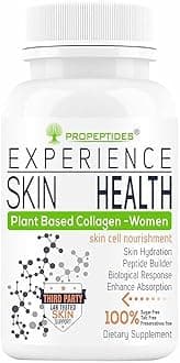 Collagen Supplements with Hyaluronic Acid Powder, Glutathione, Biotin, Vitamin C for Women Skin Hair, Antioxidants 60- Tablets
