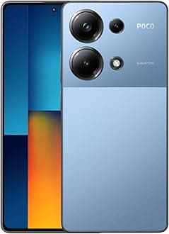 XIAOMIPoco M6 Pro 4G Lte Gsm (512GB + 12GB) 64Mp Triple Camera 6.67" Octa Core (Tmobile Mint Tello Global) Unlocked (Blue Global ROM)