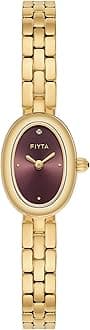 FIYTA Gold Watches for Women Dainty Small Gold Watch Stainless Steel Women Watch with Link Removal Tools and Gift Box for Women and Love Ones