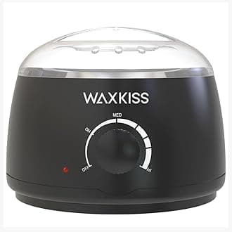 Waxkiss 14Oz Wax Warmer for Hair Removal, Professional Wax Melting Machine for Women Men With Aluminum Pot And See-Through Lid