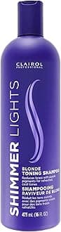 Shimmer Lights Purple Shampoo, 16 fl. Oz | Neutralizes Brass & Yellow Tones | For Blonde, Silver, Gray & Highlighted Hair