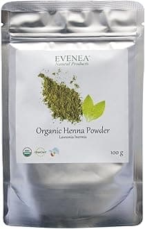 100g Organic Rajasthani Henna Powder Triple-Sifted Body Art Quality