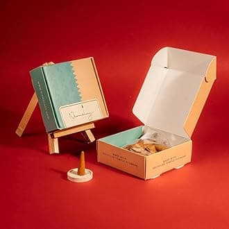 Luxury Forest Wood Incense Cones | Handmade & Organic | Made in India from Recycled Flowers | Charcoal-Free, Bamboo-Free | 40 Cones, 100g | for Spiritual Rituals, Yoga & Meditation