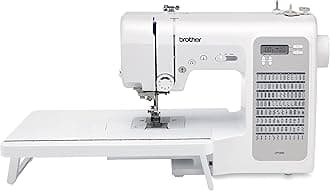 CP100X Computerized Sewing and Quilting Machine, Metal, White