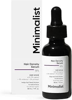 Minimalists Hair Growth Actives 18% Hair Growth Serum | With Procapil, Capixyl, Redensyl, Anagain & Baicapil For Hair Fall Control & Growth For Men & Women | 30 ml