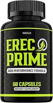 ErecPrime Pills for Men, Erec Prime High Performance Supplements, Erec Prime Advanced Formula, ErecPrime Reviews, ErecPrime24 (60 Capsules)