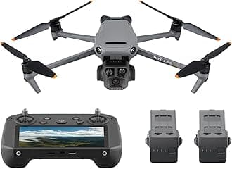 Mavic 3 Pro Cine with DJI RC Pro (High-Bright Screen), Flagship Triple-Camera Drone, Tri-Camera Apple ProRes Support with 1TB of Storage, 3 Intelligent Flight Batteries, FAA Remote ID Compliant