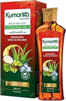 – Revitalize Cooling Oil 200ml: Noursishes, relaxes and cools with 100% Natural extracts, message and remove the stress with cooling relaxation