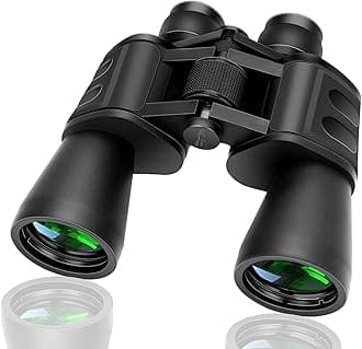 20X50 Binoculars for Adults High Powered- Large View with Clear Vision Waterproof & Fogproof Lightweight Easy Focus Compact Binoculars for Bird Watching Hunting Travel Sports Opera Concert