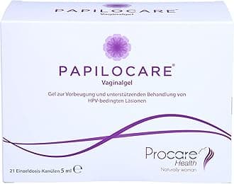 Papilocare Vaginal Gel 21 canulas of 5 ml