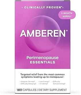 - Perimenopause, Peri-Menopause Multi-Symptom Relief, Vitamin B, Vitamin E & Antioxidants Supplement, Helps Support Hormone Balance, Hot Flashes & Night Sweats, Supplements for Women, 180 Count