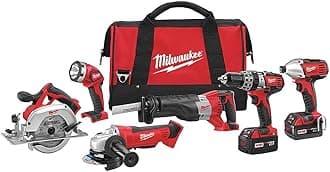 2696-26 M18 Cordless LITHIUM-ION 6-Tool Combo Kit