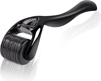 Derma Roller, 0.25mm Beard Care Roller, Titanium 540 Micro Needle Rollers for Men and Women, Microneedle Rollers for Stimulate Hair Growth, Facial Skin Care, Anti Ageing Wrinkle, Scar Removal