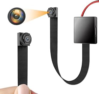 64GB Mini Camera, 1080P DIY Small Video Camera with 2000mAh Larger Battery, 11 Hours Long Battery Life Surveillance Camera with Motion Detection, Mini Security Camera for Home Office(No WiFi)