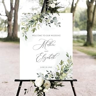 Wedding Welcome Sign, Our Wedding Sign, Welcome To Our Wedding Sign, Wedding Signs For Ceremony And Reception, Welcome Wedding Signs, Minimalist Sign For Wedding #7