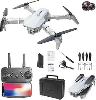 Drone with 1080p HD Fpv Camera, Trajectory Flight, Altitude Hold, Headless Mode, 360°flip, Gestures Selfie, Ones Key Take Off, Way point Fly, Remote Control Toys Gifts for Boys Girls