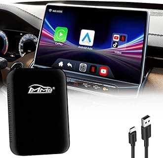 MMB WJUC-PRO Wireless CarPlay Adapter, Android Auto Adapter Online Netflix/SmartTube Multimedia Video, CarPlay Dongle for iPhone, Magic Box 2.0 Carplay for Factory Wired CarPlay Car