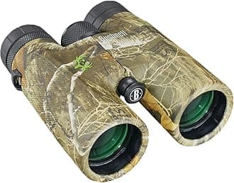 Powerview - 10x42 - Real Tree Edge Bone Collector - Roof Prism - Waterproof - Fogproof - Bird Watching - Sightseeing - Travelling - Wildlife - Outdoor - Binocular - 141042RB