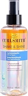 Shake & Shine - Curl Refreshing Spray for Dry Hair, Use Between Wash Days, For All Curl Types, Vegan & Cruelty Free (6.6 oz)