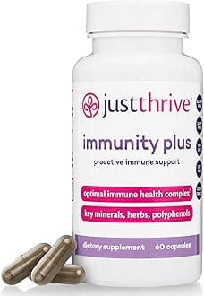 Just ThriveImmunity Plus - Vegan Proactive Immune Health Complex - 60 Capsules