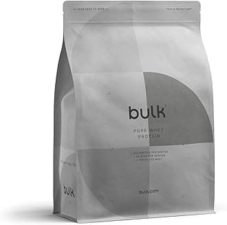 Bulk Pure Whey Protein Powder Shake, Chocolate Peanut, 5 kg, 166 Servings, Packaging May Vary