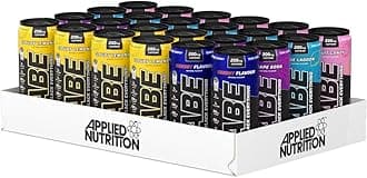 Applied Nutrition ABE Pre Workout Cans - All Black Everything Energy + Performance Drink, ABE Carbonated Beverage Sugar Free with Caffeine (Pack of 24 Cans x 330ml) (Mix & Match)