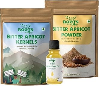 Apricot kernels (250g) + Powder (250g) + Oil (40ml)