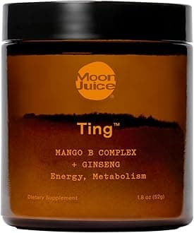 Ting B Complex & Methylated B12 Vitamin Supplement – Metabolism Support & Caffeine Free Natural Energy - 4:1 Concentrated Ginseng Extract – Vegan, Sugar-Free (25 Servings) (Jar, 1.7oz)