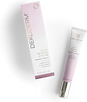 DEKLIDERM Neck Firming Cream – Anti Aging Retinol Cream Visibly Reduces Neck Wrinkles and Sagging – Neck Cream for loss of Firmness