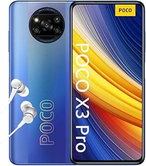 Xiaomi POCO X3 Pro - Smartphone 8+256GB, 6,67” 120Hz FHD+ DotDisplay, Snapdragon 860, 48MP Quad Camera, 5160mAh, Frost Blue (UK Version + 2 Years Warranty)